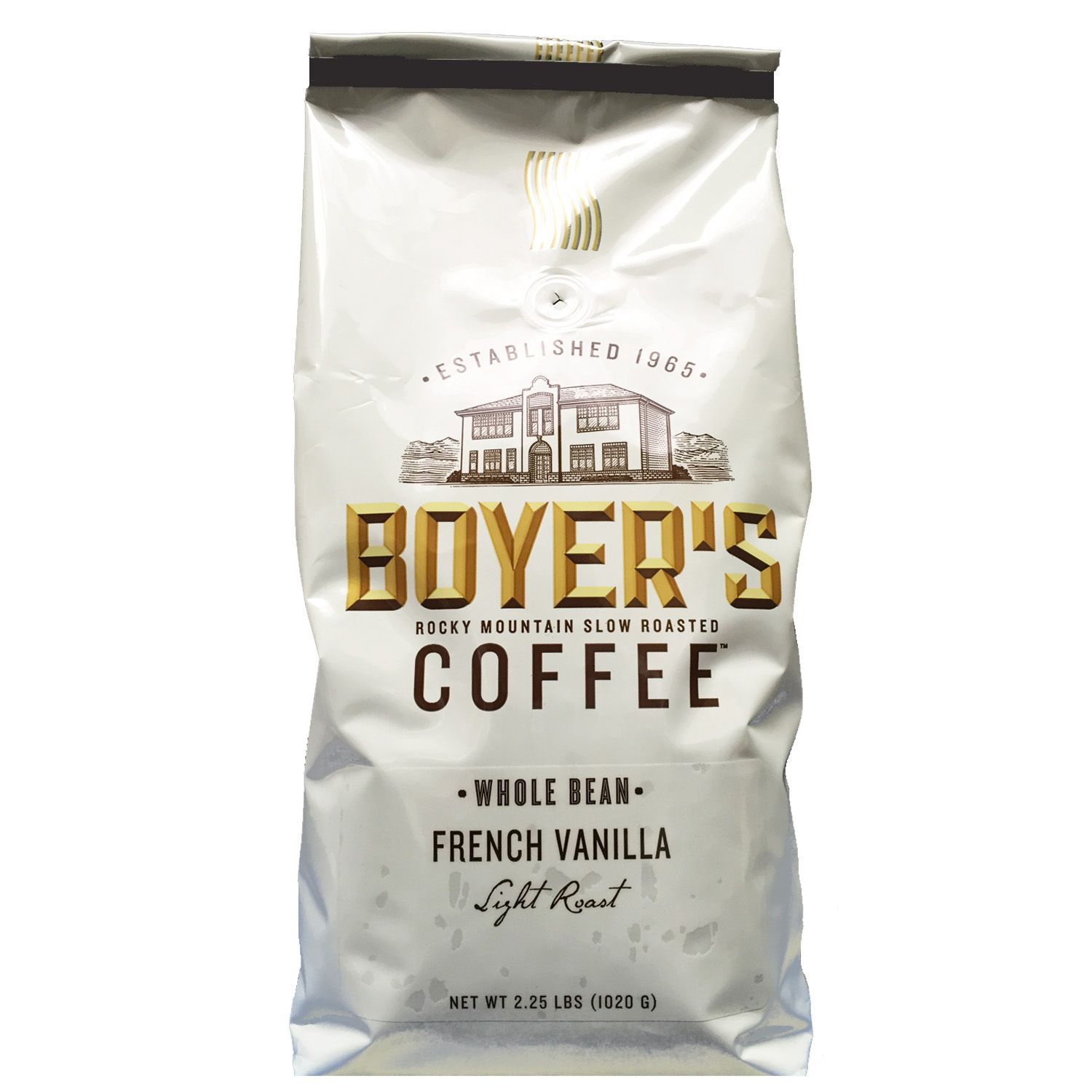 (image for) Boyer's Coffee Whole Bean French Vanilla (2.25 lb.)
